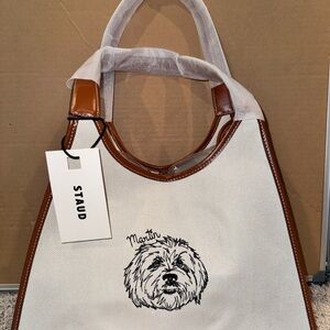 CUSTOM STAUD x C.BONZ SOFT REY BAG CREAM TAN